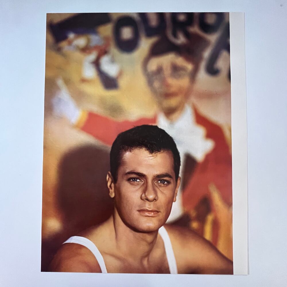 Photo of American Actor Tony Curtis Vintage Movie Star Picture SV34-2